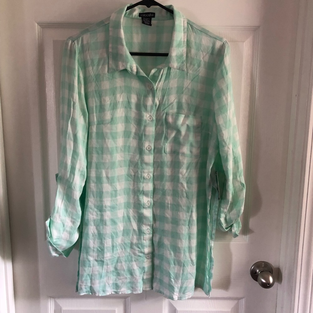 NWT LS or 3/4 Button-Up